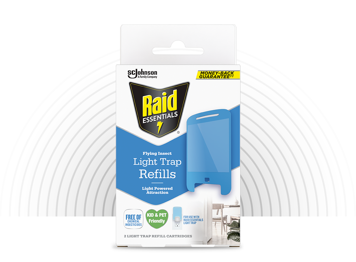 Raid Essentials Flying Insect Light Trap Refills Sc Johnson